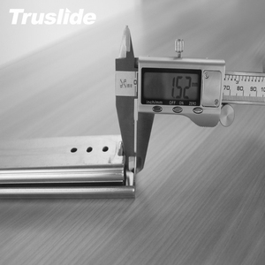 TH2035SSDJ 35 مللي متر كامل التمديد المتوسطة واجب اضعا الكرة الفولاذ المقاوم للصدأ تلسكوبي الأثاث الشريحة - Product Image 6