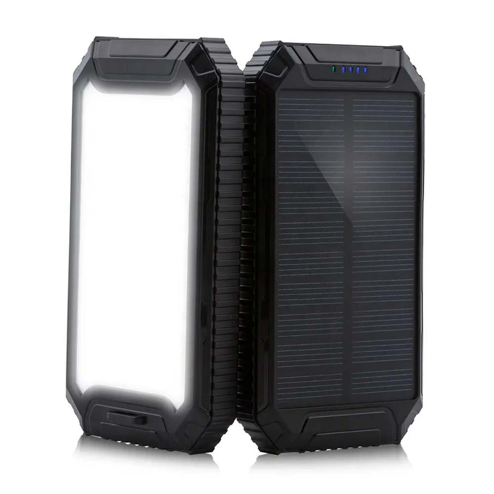 Инновационные товары для продажи, новый дизайн, водонепроницаемый внешний аккумулятор на солнечной батарее
