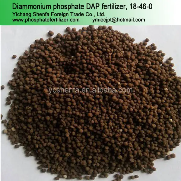 -Di-de fosfato de amonio DAP 18-46-0 fertilizante en Yichang China para productos químicos