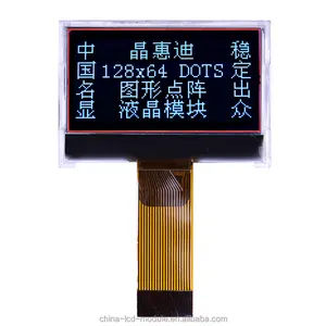 Lcd Module SPI 12864 128X64 White 1.3" 1.3inch Serial LCD LED Display Module JHD12864-G116BTW-BL