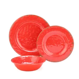 USA market best selling unbreakable ceramic like melamine dinnerware made in China
