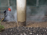 Machine de poinçonnage à eau ultra haute pression, 400 psi, pour lancer à eau
