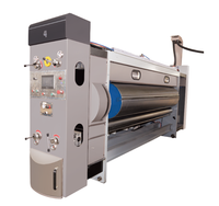 Machine d'impression et de découpe flexographique automatique XINYU pour la production de boîtes à pizza, multicolore, 220V/380V