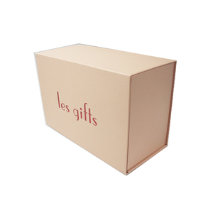 Boîte cadeau en carton <span class=keywords><strong>rose</strong></span> personnalisée avec logo estampé à chaud et impression en relief Boîte pliante en papier d'emballage spécial - Product Image 6
