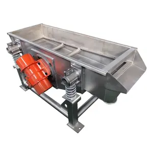 higher screening ratio soil screening Professional Linear Vibrating sifter for salt choosing