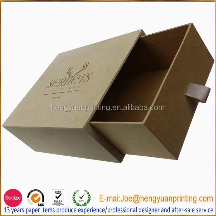 Natural Wood box gift box packaging design CH1101