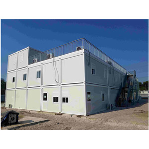 Contenedor móvil de almacenamiento para oficina, estructura de acero y Metal, casa plegable - Product Image 3