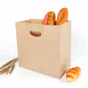 Embalaje de bolsa de papel <span class=keywords><strong>Kraft</strong></span> biodegradable de alta calidad personalizado de fábrica al por mayor - Product Image 2