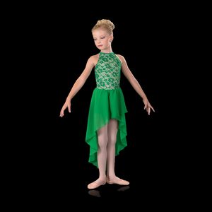 Adulte Filles Danse Lyrique Dentelle Robe De Ballet Contemporain Costumes de Danse - Product Image 3