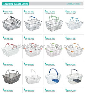 Panier en fil métallique de haute qualité pour boutique de cosmétiques en or - Product Image 4