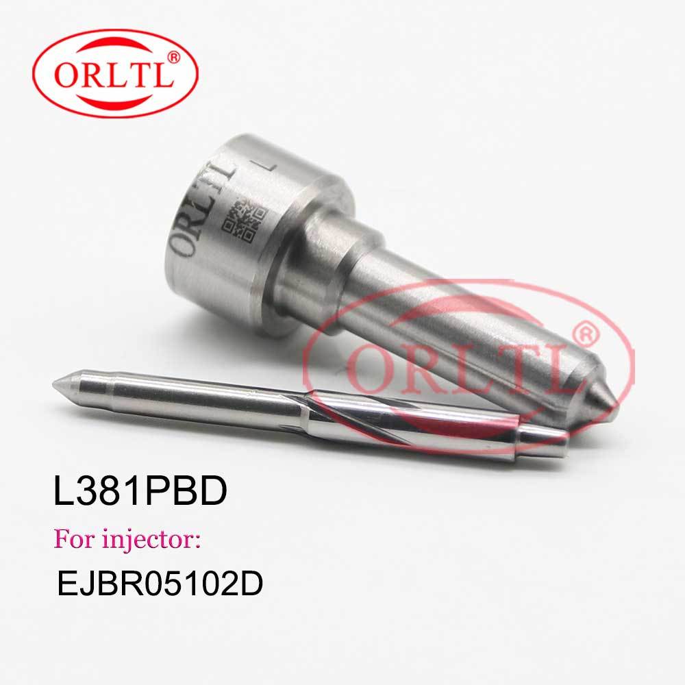 ORLTL Inyector de riel común L381PRD L381PBD Boquilla dispensadora L 381 PRD, L 381 PBD Para DACIA 28232251 EJBR05102D
