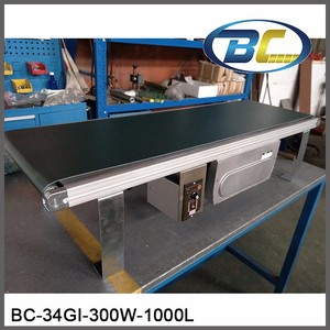 חגורת אספקה במפעל מסוע רוחב 300 מ "מ * 1000 מ" מ 30 ק "ג טעינה pvc/pu חגורת שולחן מהירות משתנה מסוע - Product Image 3