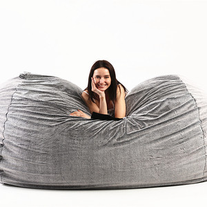 Poltrona a Sacco Confortevole Imbottita in Schiuma, Vendita Calda, Sedia Moderna per il Tempo Libero/<span class=keywords><strong>Sedie</strong></span> da Soggiorno, Produttori di Divani in Schiuma Personalizzati all'Ingrosso - Product Image 6
