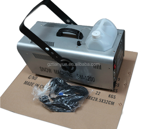 Sân khấu hiệu ứng đặc biệt 1200W Máy tuyết DMX Máy làm tuyết cho quán bar & Vũ trường & Câu lạc bộ & buổi hòa nhạc - Product Image 6