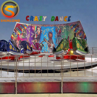 Fournisseur chinois de manèges à sensations fortes pour parcs d'attractions avec Break Dance / Crazy Dance à vendre