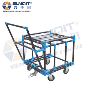 Hochwertiges <span class=keywords><strong>2</strong></span> Zoll schwarzes ruhig schließendes universelles Rollenrad mit Bremse für Werkbank-Flow Rack aus Kunststoff - Product Image 6