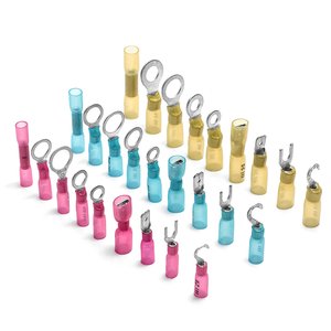270Pcs Heat Shrink Ring <strong>Terminal</strong> Spade <strong>Terminal</strong> And Crimp <strong>Terminal</strong> Set - Product Image 6