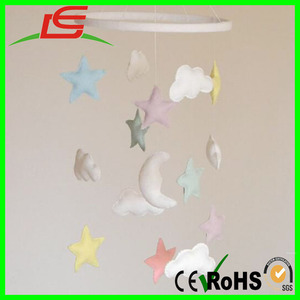 Al por mayor <span class=keywords><strong>luna</strong></span> estrella <span class=keywords><strong>cuna</strong></span> móvil - Product Image 5