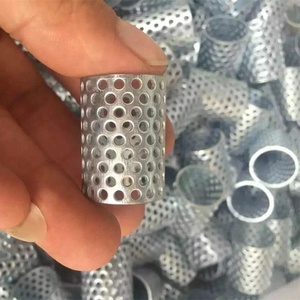 Support creux creux perforé en acier inoxydable, 1 pièce, noyau/Tube arrière utilisé pour tuyaux de cylindre - Product Image 1