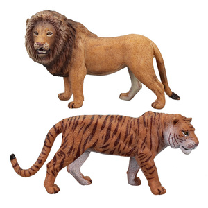 3ème ensemble: Simulation en PVC modèle en plastique solide Lion girafe animaux sauvages jouets animaux Figurines animaux Figurines - Product Image 6