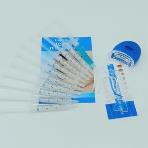 Handig Gebruik Led Licht Tanden Whitening Kit Voor Thuisgebruik Thermoforming Guard Tanden Whitening Set