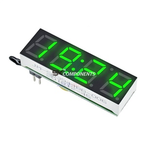 3 In 1 Ds3231sn Digitale Led-Tijdklok Temperatuurspanningsmodule Mini Voltmeter Thermometer Diy Spanningsmeter