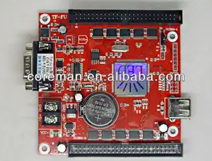 ali wholesale sd and usb flash disk rs232 big hub12,hub08,hub75 led module control board / led sign control card