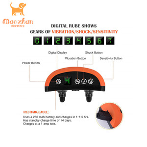 Lo nuevo en la versión ajustable sonido + vibración + Shock con batería recargable USB humano perro <span class=keywords><strong>Collar</strong></span> - Product Image 3
