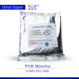 400g / pack développeur <span class=keywords><strong>C350</strong></span> pour Minolta bizhub C351 C353 copieur couleur pièces de rechange - Product Image 2