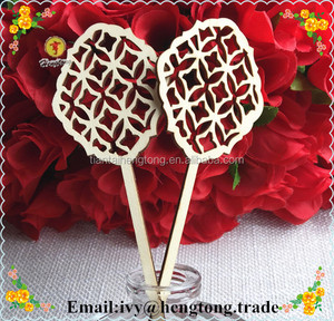 الأكثر مبيعًا معطر هواء مخصص من ورق الشجر والخشب للمنزل/السيارة معطر هواء ناشر القشة ، على شكل ورقة - Product Image 4