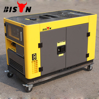 BISON Trung Quốc 10KW Khởi Động Chính 10 Kva Máy Phát Điện Diesel Giá Đặt, Máy Phát Điện Diesel Lắp Ráp, Máy Phát Điện Diesel Ấn Độ