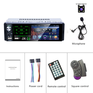 <span class=keywords><strong>Podofo</strong></span> — <span class=keywords><strong>Autoradio</strong></span> stéréo écran tactile capacitif 4.1 ", 1-<span class=keywords><strong>Din</strong></span>, vidéo RDS/FM/AM, bluetooth, caméra arrière + Microphone, nouveau, pour voiture - Product Image 6