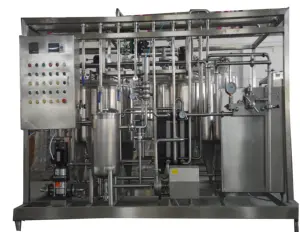 Small scale 300L/H flavored ice cream processing plant