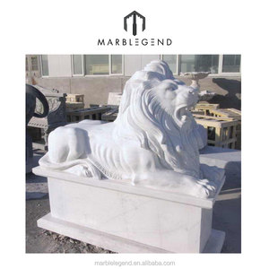 Statua <span class=keywords><strong>di</strong></span> Leone in <span class=keywords><strong>Marmo</strong></span> a Grandezza Naturale, Prezzo <span class=keywords><strong>di</strong></span> Fabbrica Cinese, in Vendita - Product Image 6