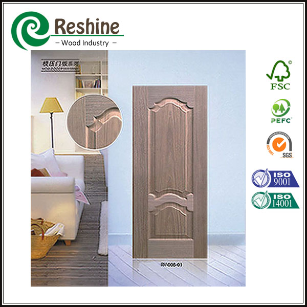 китай древесины шпон hdf формованные двери
