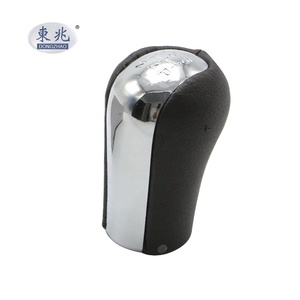 Pomo de Palanca de Cambios de Cuero para TOYOTA <span class=keywords><strong>Corolla</strong></span>/ RAV4 /Verso/ Avensis /Yaris/Vitz - Product Image 1