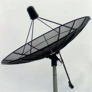high quality 500cm 5m big size hdtv c ku band satellite aluminum mesh parabolic dish antenna