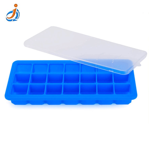 Non-Bastone Eco-Friendly Silicone Vassoio del Cubo di Ghiaccio Con Coperchio - Product Image 2