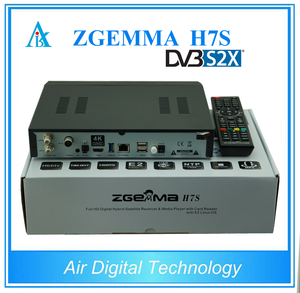DVB-S2X <span class=keywords><strong>Multistream</strong></span> 5W Zgemma H7S récepteur satellite combo 2 * DVB-S2X + DVB-T2/C décodeur - Product Image 3