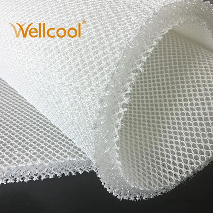 15mm Big Hole Outdoor Kondensation matte Dry weave 3D Mesh Stoff für mobiles Leben, Moto home