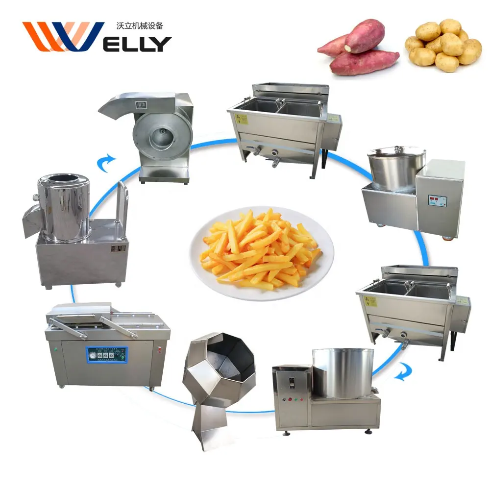 Manufacturing lays potato chips making machine price industrial