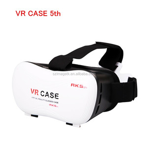 VR Caja 5nd Generación Mejorada Versión Cartón Realidad Virtual 3D <span class=keywords><strong>Gafas</strong></span> de vídeo con Pulgadas 3d vidrios video para pc Juegos - Product Image 3