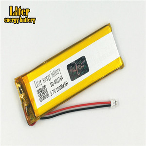 Plug 1.5-2 P 3.7 V 402764 403065 factory 1000 mah high quality lithium polymer rechargeable li-ion battery lipo battery - Product Image 3