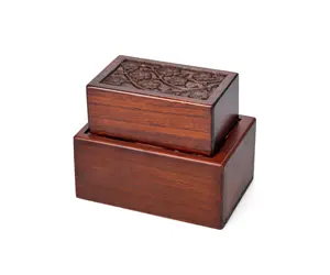 2020 Funeral Director B300 Wooden Pet Urns Casket and Coffin For Ashes