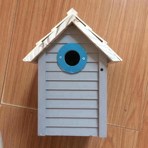 Natuurlijke Huis 100% Gerecycled Materiaal Groothandel Goedkope Houten Vogel Volière/Vogel Feeder/Vogelnest - Product Image 2