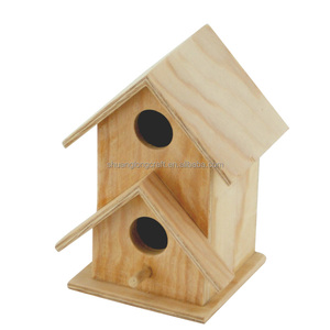 Fabriek Custom Groothandel Houten Vogelhuis Handgemaakte Outdoor Houten Vogelhuis - Product Image 6