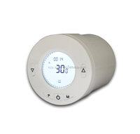 Thermostat Zigbee RF pour radiateur, tête de vanne thermostatique intelligente sans fil TRV, vanne de zone