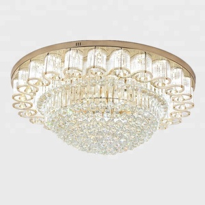 Jylighting OEM sang trọng pha lê LED Đèn Trần Hiện Đại K9 Crystal CELLO ánh sáng cho khách sạn và văn phòng bề mặt gắn kết - Product Image 2