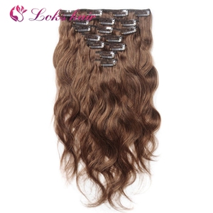 Extensions de cheveux naturels body wave avec clips, cheveux humains, 30/40 pouces, pour femmes noires - Product Image 3