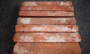 <span class=keywords><strong>Brique</strong></span> d'argile rouge mince récupérée - Product Image 4